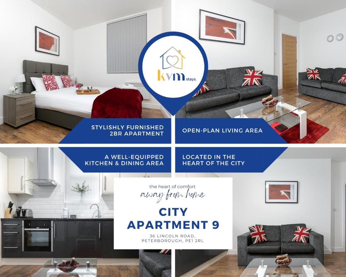 Kvm - City Apartment 9 - Contractors - Town Centre By Kvm Stays Πήτερμπορο Εξωτερικό φωτογραφία